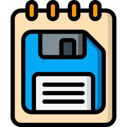 Notepad Basic Miscellany Lineal Color icon
