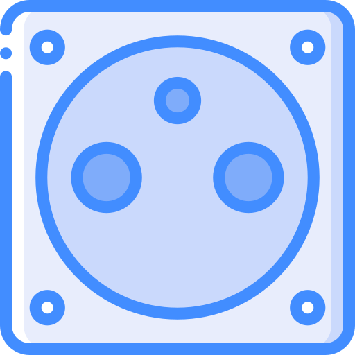 enchufe Basic Miscellany Blue icono