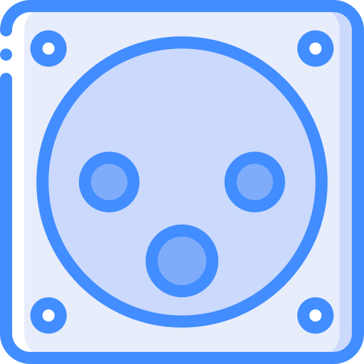 gniazdo elektryczne Basic Miscellany Blue ikona