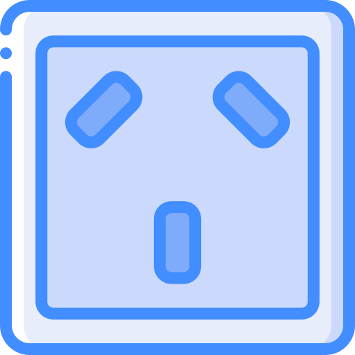 ソケット Basic Miscellany Blue icon