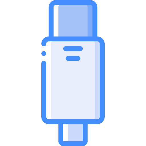 usb 케이블 Basic Miscellany Blue icon