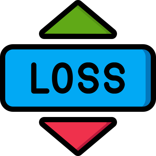 Loss Basic Miscellany Lineal Color icon