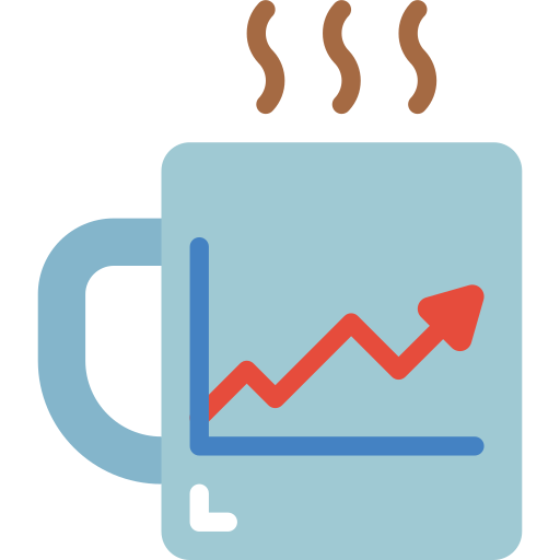 Coffee mug Basic Miscellany Flat icon