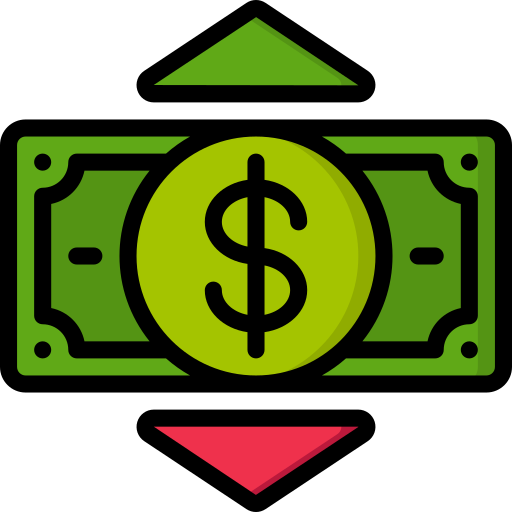 Dollar Basic Miscellany Lineal Color icon