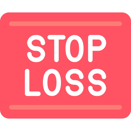 Stop loss Basic Miscellany Flat icon
