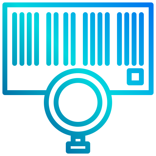 Barcode xnimrodx Lineal Gradient icon