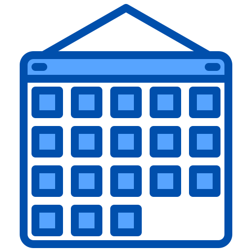 kalendarz ścienny xnimrodx Blue ikona