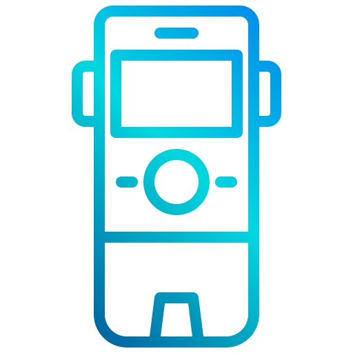 Voice recorder xnimrodx Lineal Gradient icon