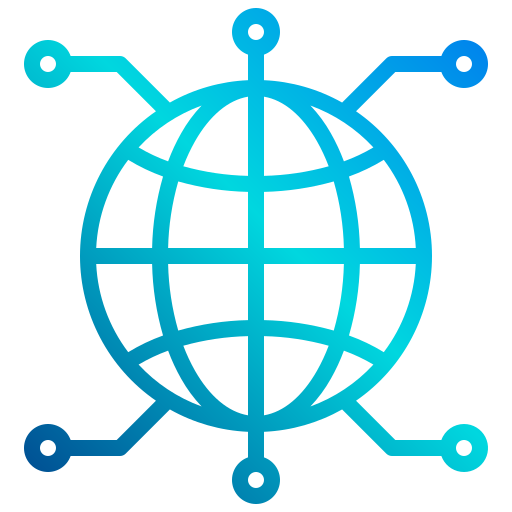 weltweit xnimrodx Lineal Gradient icon