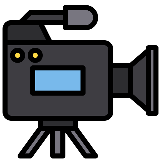 카메라 xnimrodx Lineal Color icon