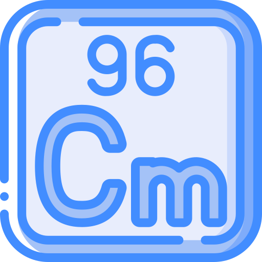 Chemical element Basic Miscellany Blue icon
