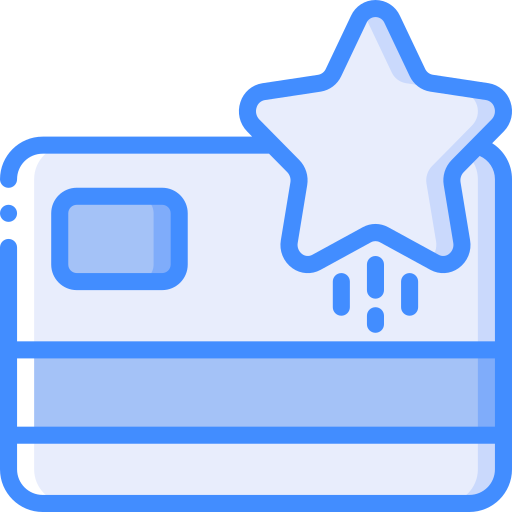 Card Basic Miscellany Blue icon