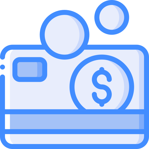 tarjeta de crédito Basic Miscellany Blue icono