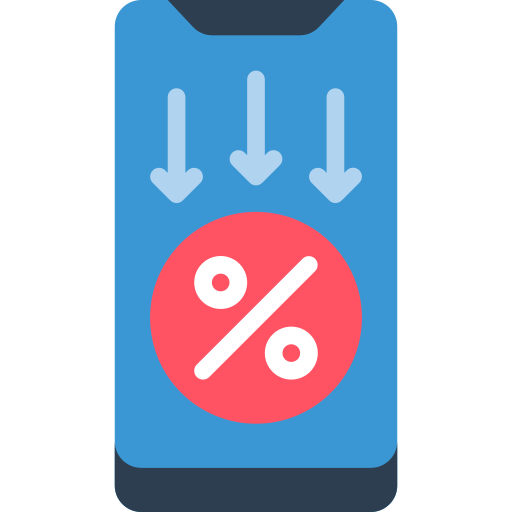 smartphone Basic Miscellany Flat icon