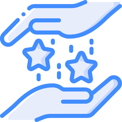 gesto manual Basic Miscellany Blue icono