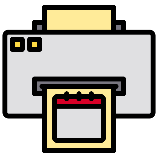 impresora xnimrodx Lineal Color icono