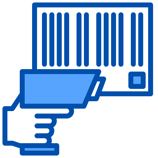 Barcode scan xnimrodx Blue icon