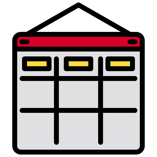 calendario xnimrodx Lineal Color icono