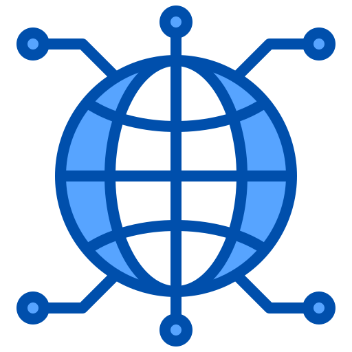 World wide xnimrodx Blue icon