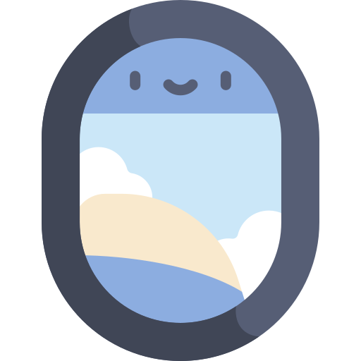 Window Kawaii Flat icon