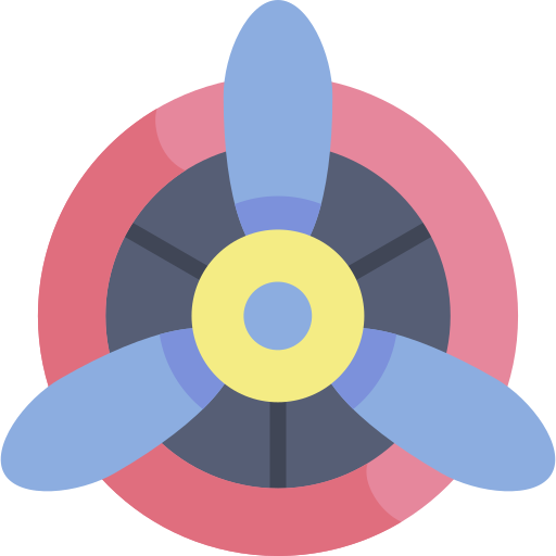 Propeller Kawaii Flat icon