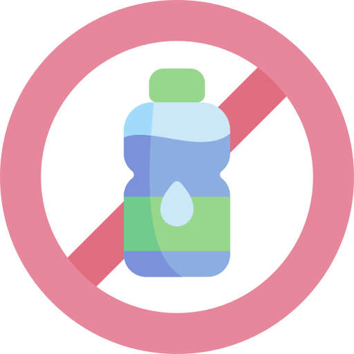 No liquid Kawaii Flat icon