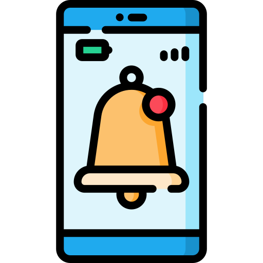 campana de notificación Special Lineal color icono