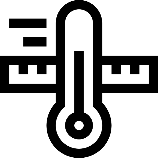 termo Basic Straight Lineal ikona