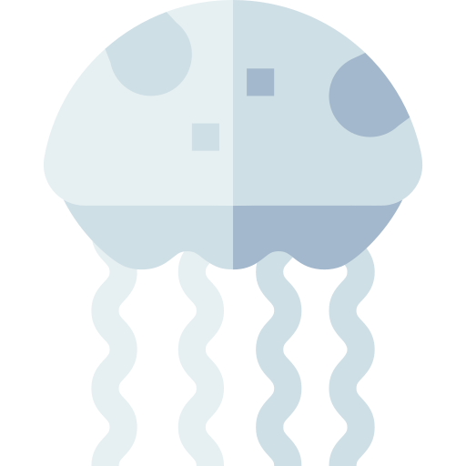 Jellyfish Basic Straight Flat icon