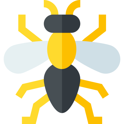 Wasp Basic Straight Flat icon