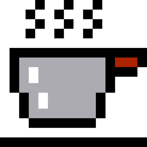 pentola Pixel Linear color icona