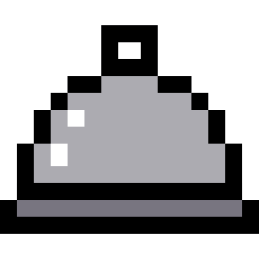 vassoio Pixel Linear color icona