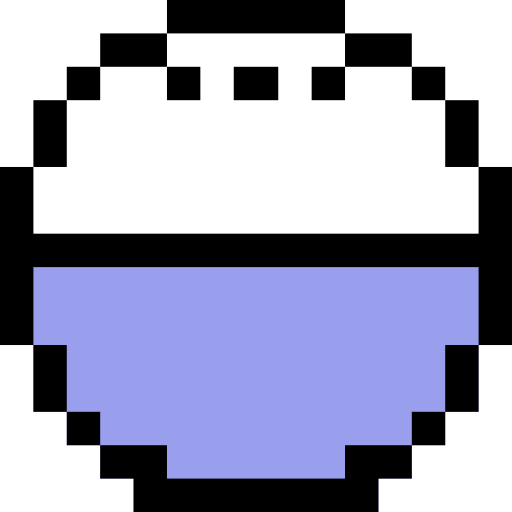 riso Pixel Linear color icona