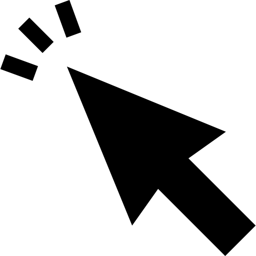 カーソル Basic Straight Filled icon