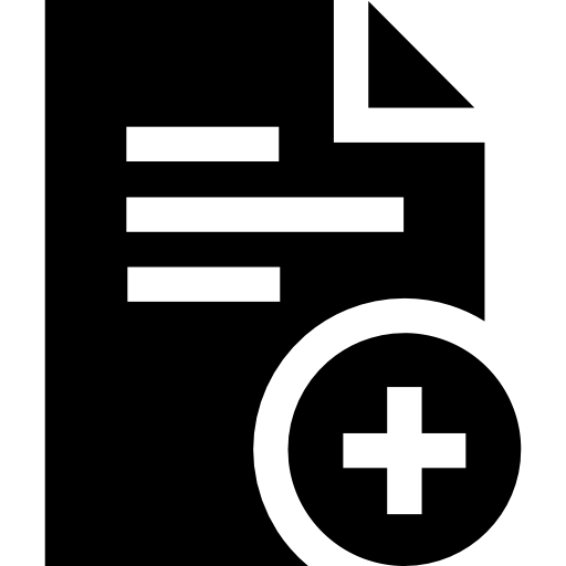 파일 Basic Straight Filled icon