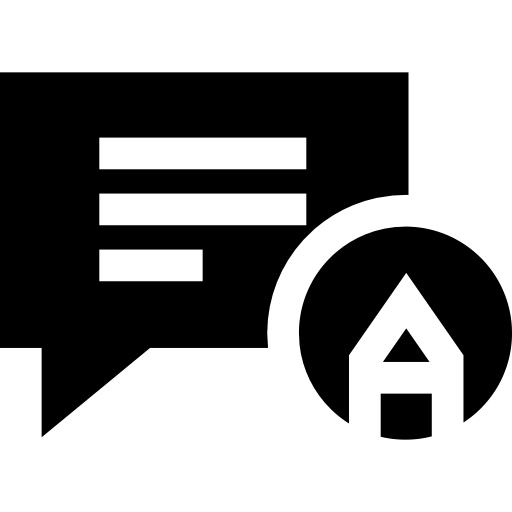チャット Basic Straight Filled icon