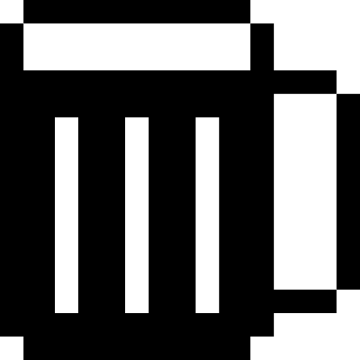 bier Pixel Solid icon