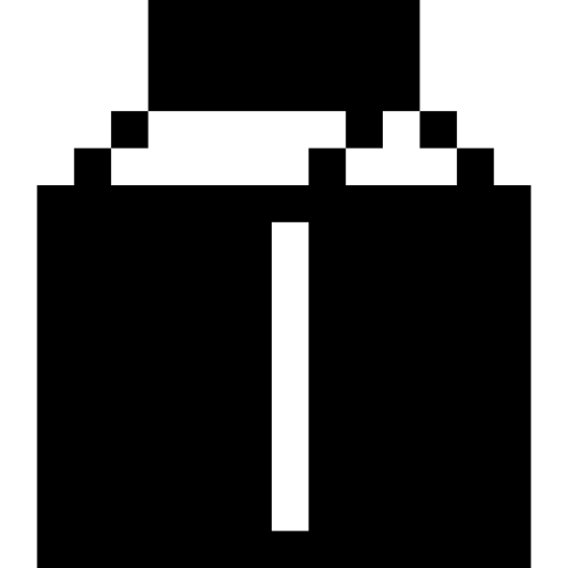 Milk Pixel Solid icon