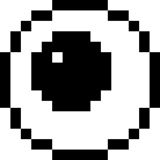 Жаренное яйцо Pixel Solid иконка