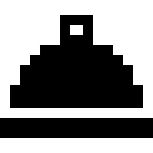 Лоток Pixel Solid иконка