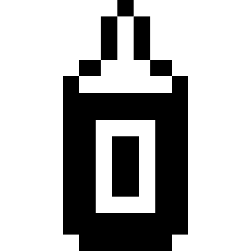 ketchup Pixel Solid icona