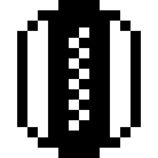 hot dog Pixel Solid icona