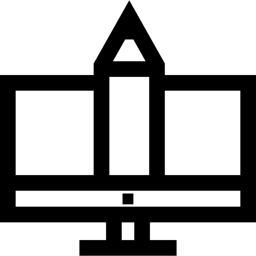 グラフィックデザイン Basic Straight Lineal icon