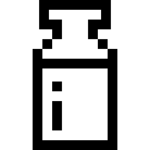 water Pixel Outline icoon