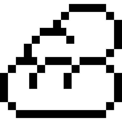 Bread Pixel Outline icon
