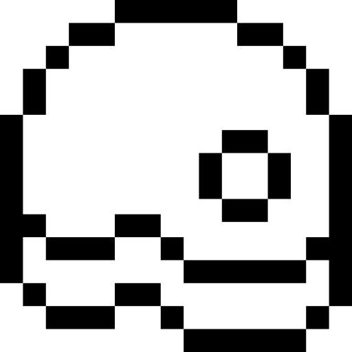 mięso Pixel Outline ikona