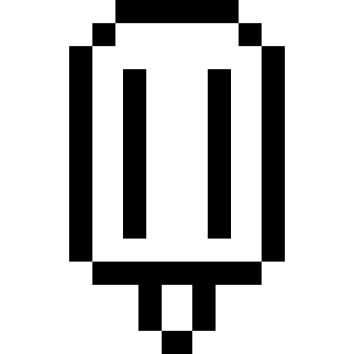 gelato Pixel Outline icona