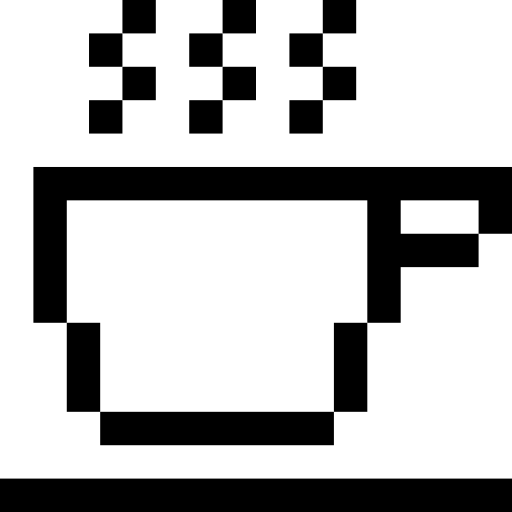 pentola Pixel Outline icona