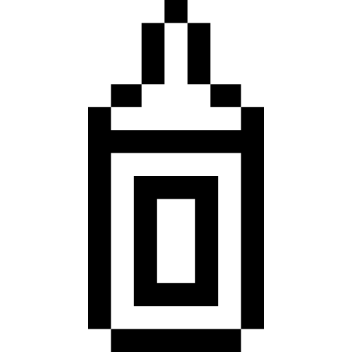 ketchup Pixel Outline icona