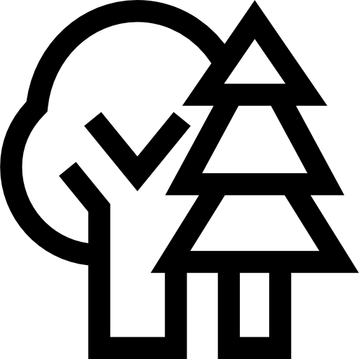 木 Basic Straight Lineal icon